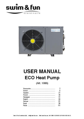 MV 1086 11 2018 ECO Heat Pump Manual PR