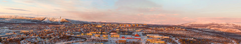 Henning Larsen Kiruna City Hall 60cm adobe RGB foto Peter Rosen LapplandMedia
