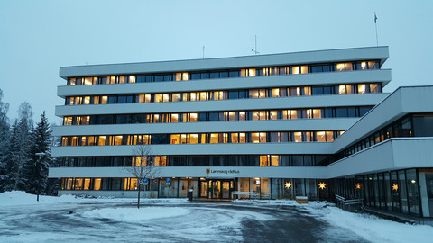 Rådhuset om vinteren