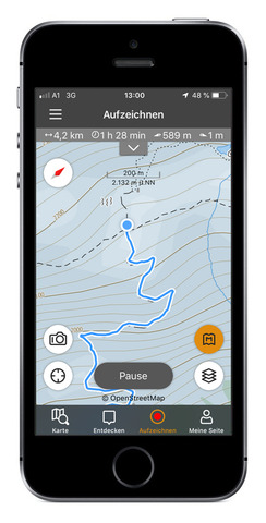 alpenvereinaktiv screenshot smartphone