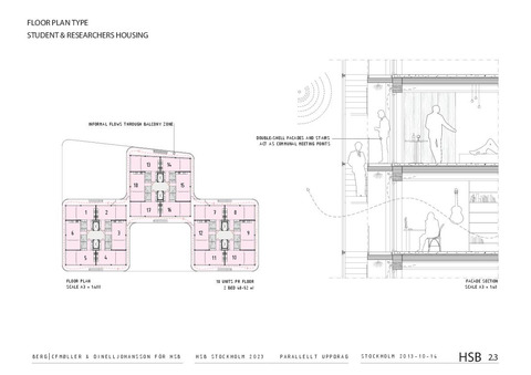 Floor plan type 4 student housing