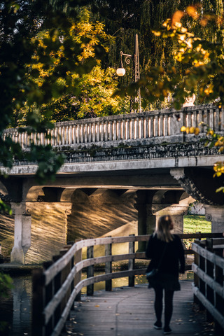 bridges in Odense autumn