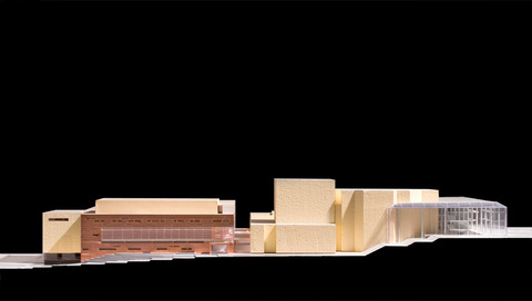Overall model new extension (left)