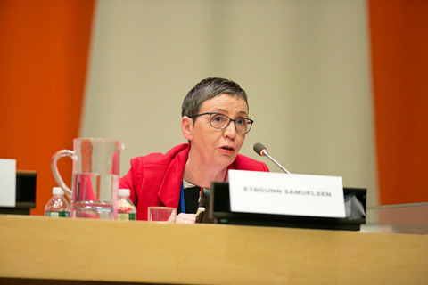 Ms Eydgunn Samuelsen, Minister of Gender Equality, Faroe Islands