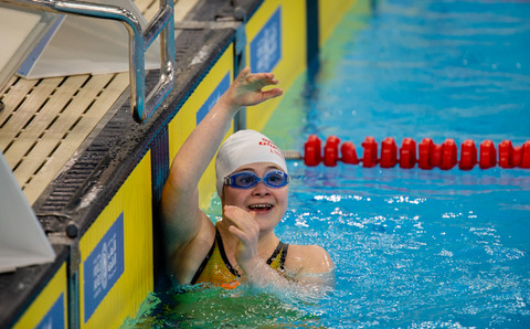 Svømmer Eva Rosted vinder guld i 200 m ryg