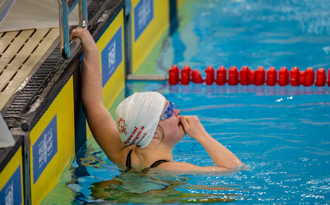 Svømmer Eva Rosted vinder guld i 200 m ryg