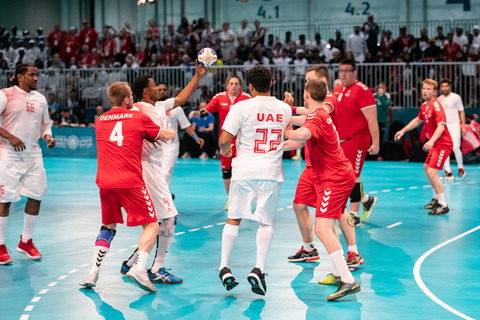 Håndbold unified herrer   DK UAE   foto SOWSG2019