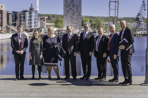 Prime Ministers meeting in Örnsköldsvik