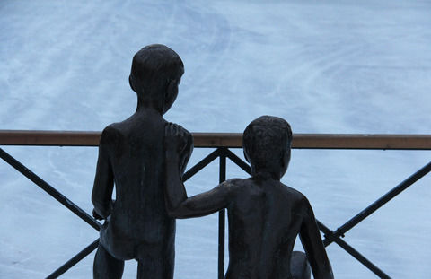 Sculpture in Oslo center