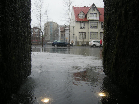 Rain in Reykjavik