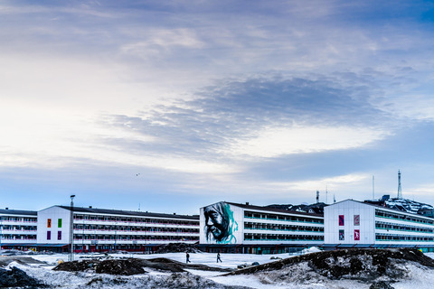 Residential buildings in Nuuk