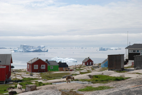 View of Oqaatsut, Greenland