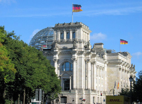 Bundestag in Berlin, where the Baltic Sea Parliamentary Conference was held