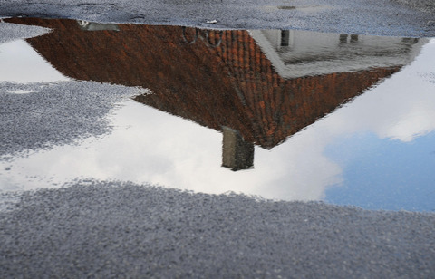Reflection of roof