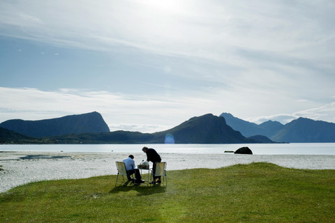 Picnic in norwegian nature