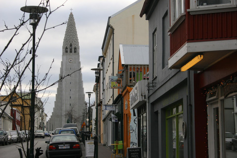 Hallgrímskirkja (church) in Reykjavik