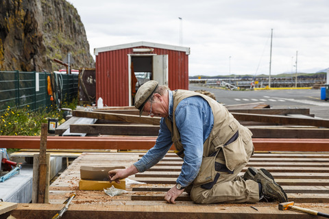Carpenter in Iceland