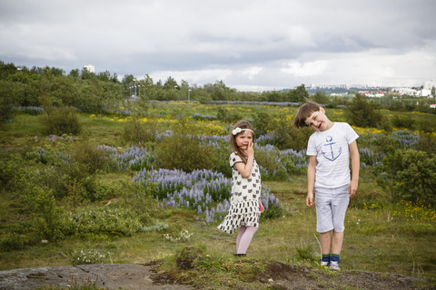 Children in Reykjavik