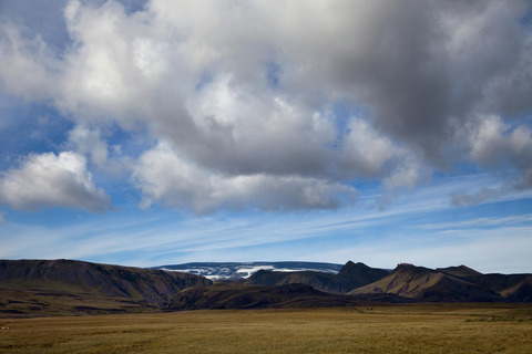 Mountain landscape on Iceland