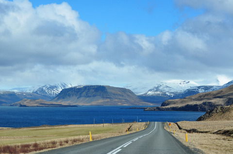 Hvalfjörður, fjord on Iceland