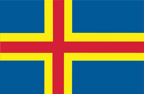 Ålandsk flag