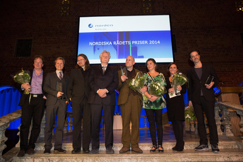 The winners of the Nordic Council prizes 2014.