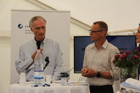 Bertel Haarder at the people's meeting Bornholm 2015