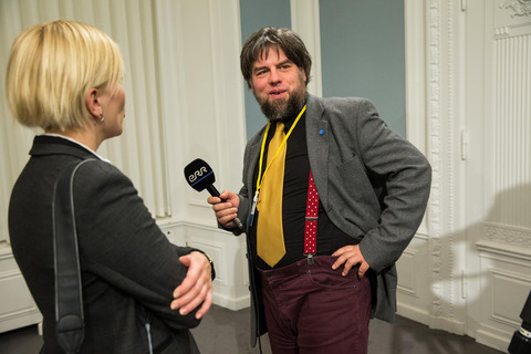 Estonian reporter