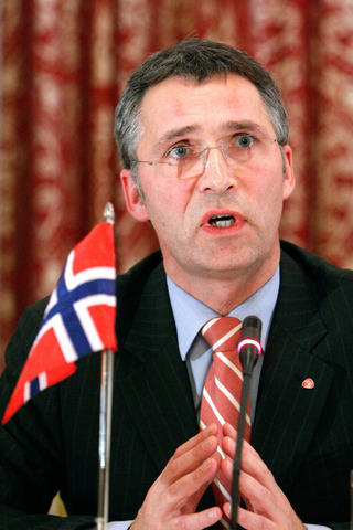 Norges statsminister Jens Stoltenberg under Nordiska Rådets session i Oslo, 2007