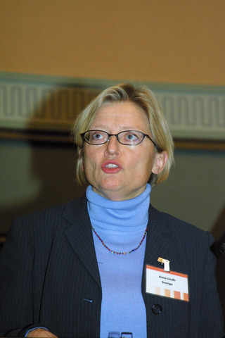 Anna Lindh, fd utrikesminister, Sverige