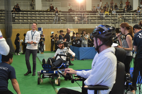 Powered Wheelchair Race