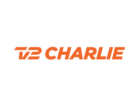 TV 2 Charlie Ensfarvet Orange CMYK