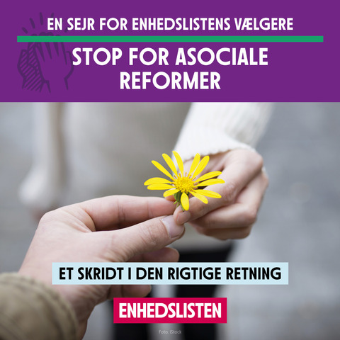DB Stop for asociale reformer 2019