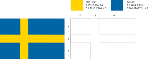 Swedish flag.eps