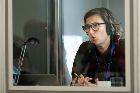 Interpreter, Nordic Council session 2019