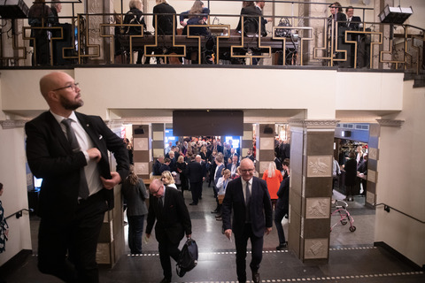 The awards ceremony for the 2019 Nordic Council prizes at the Stockholm Concert Hall.