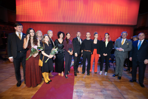 Nordic Council Prize winners in Stockholm Konserthus