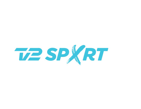 TV 2 Sport X Ensfarvet Blaa CMYK