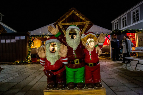 Julepynt på gågaden i Sønderborg 2019 0052