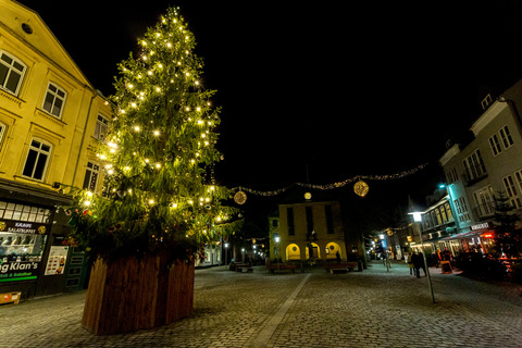 Julepynt på gågaden i Sønderborg 2019 0068