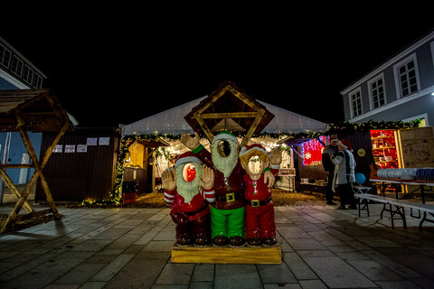 Julepynt på gågaden i Sønderborg 2019 0051