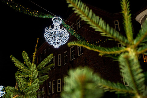 Julepynt på gågaden i Sønderborg 2019 0017
