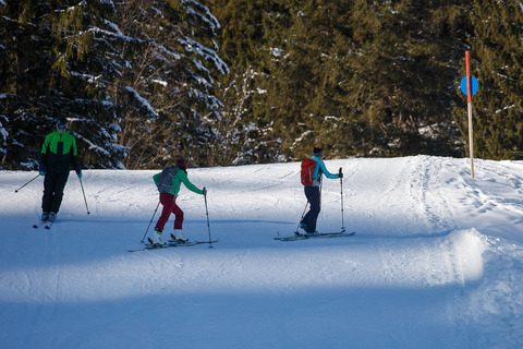 Skitouren auf Pisten