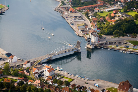 Sønderborg fra luften 2012