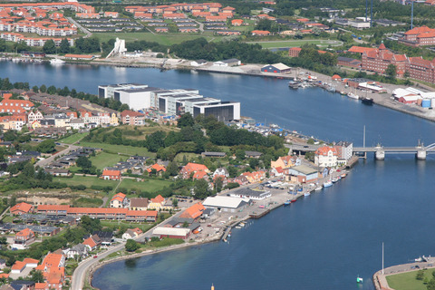 Sønderborg set fra luften