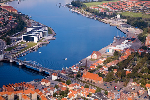 Sønderborg set fra luften