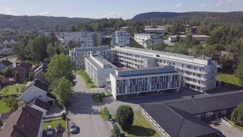 Studentboliger Kristiansand drone 3
