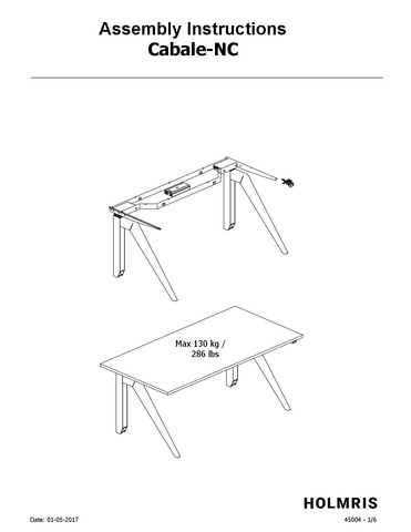 Cabale - Assembly Instructions