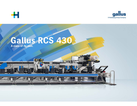 Brochure Gallus RCS 430 MM 2019 en
