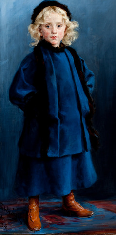 P.S. Krøyer: ”Portræt af Tove Benzon”. 1894